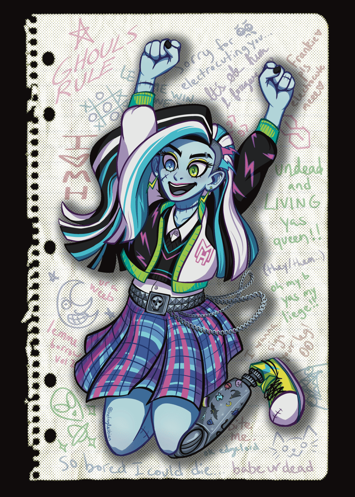 Image of Frankie Stein G3 Poster Print