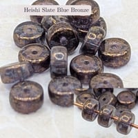 Image 8 of 3x6mm Czech Glass Heishi 