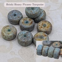 Image 2 of 3x6mm Czech Glass Heishi 