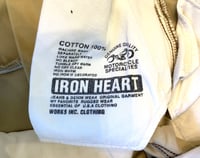 Image 4 of Iron Heart signature heavy weight chino work pants, fits 32