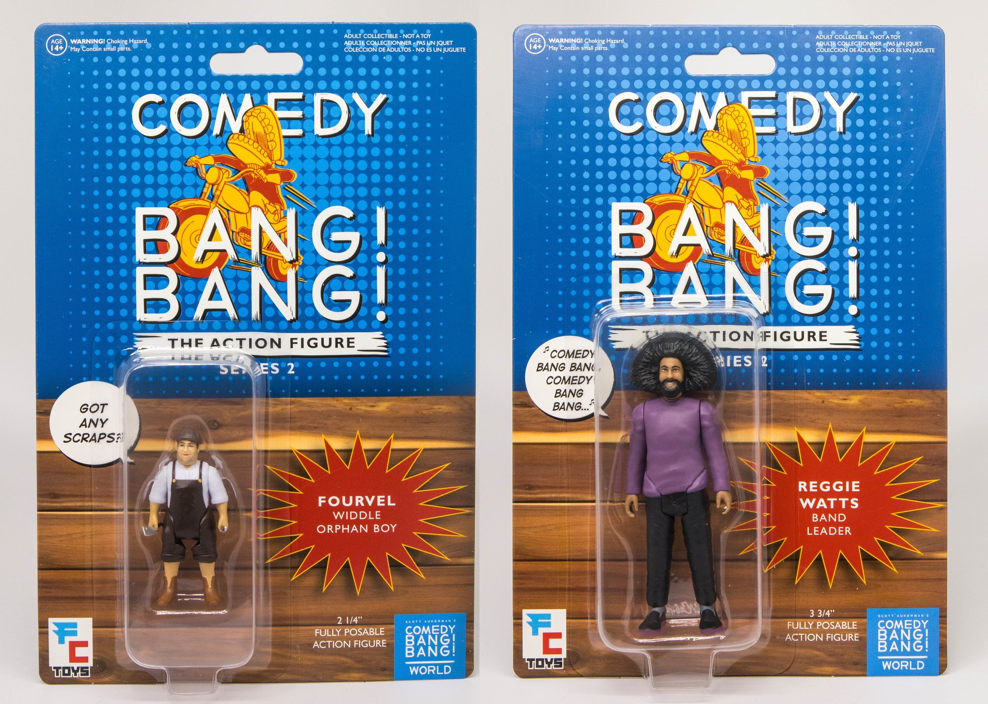 IN STOCK BUNDLE: FOURVEL & REGGIE WATTS COMEDY BANG! BANG! SERIES 2 ...