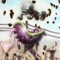 Image 1 of Chomper Painting