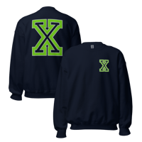 Image 3 of Seattle Anabolic Logo and Big X Hoodie and Crewneck