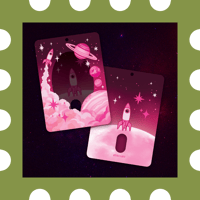 Image 2 of Outer Space Photocard Holder