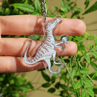 Image 2 of Baryonyx Dinosaur Keychain