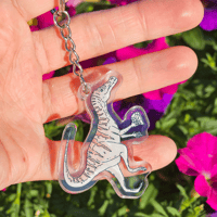 Image 5 of Baryonyx Dinosaur Keychain