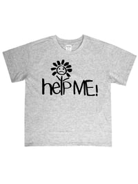 help me shirt grey