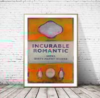 Image 3 of Harland Miller - Incurable Romantic, Giclee Print, Contemporary Art Poster, Penguin Books