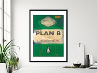 Image 1 of Harland Miller - Plan B, Giclee Print, Contemporary Art Poster, Penguin Books