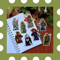 Image 1 of Baldur's Gate 3 Stickers