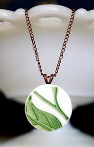 Image of Green Leaf Necklace