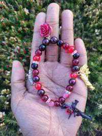 Image 3 of LOVE & DEEPSPACE Beaded Charm Bracelets | Sylus Xaiver Caleb Zayne Rafayel