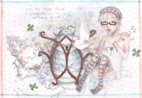 Image 2 of “the silk keeper” print