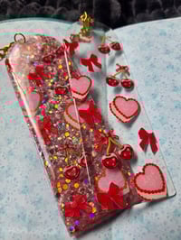 Image 1 of Cherry Hearts Bookmark