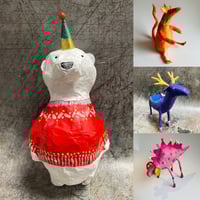 Image 1 of Tamzin Harris: Papier-mâché Animal Ornaments
