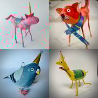 Image 3 of Tamzin Harris: Papier-mâché Animal Ornaments