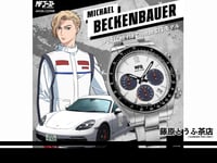 Image 5 of MF GHOST × ANGEL CLOVER Collab Solar Chronograph Limited Edition Watch - BECKENBAUER Version 2