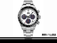 Image 1 of MF GHOST × ANGEL CLOVER Collab Solar Chronograph Limited Edition Watch - BECKENBAUER Version 2