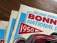 Image 3 of 1950 Bonneville Pierson Bros. Coupe XL Linocut Print  FREE SHIPPING