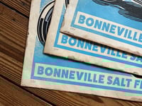 Image 4 of 1950 Bonneville Pierson Bros. Coupe XL Linocut Print  FREE SHIPPING