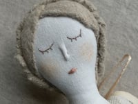 Image 1 of Vintage Angel cloth doll pattern PDF