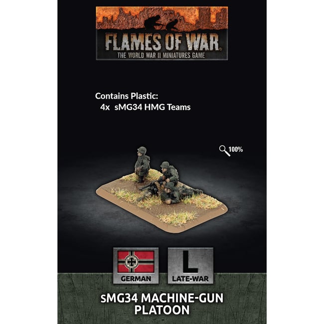 sMG34 Machine-gun Platoon (GE784) | Modelling For Advantage