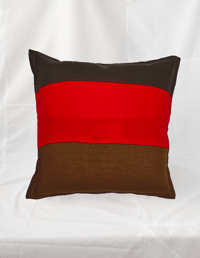 Image 2 of Checked Sun Cushion Cover