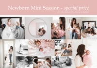 Image 1 of newborn mini lifestyle session