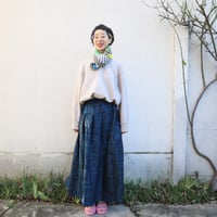 Jupe 'Hana moyô'   スカート 花模様  (motif fleur )  　 