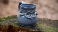 Image 2 of Blue Scroll Mug 13oz