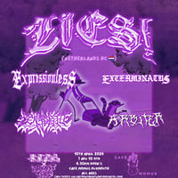 LIES + SUPPORTS  @ CAFE MOMUS PLYMOUTH