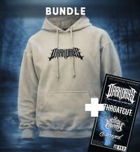 Image 1 of BUNDLE: TRAUMA CYCLE Hoodie & 1x Jokus Ticket (mit Logo-Stick 🖤)