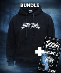 Image 2 of BUNDLE: TRAUMA CYCLE Hoodie & 1x Jokus Ticket (mit Logo-Stick 🖤)