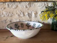 Image 1 of Grand saladier ancien en terre de fer 