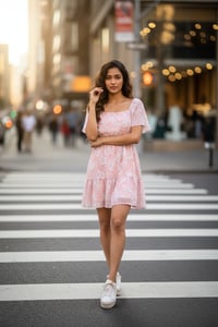 Image 1 of City Blossom Mini Dress