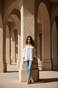 Image 1 of Sweet Harmony Cold Shoulder Top