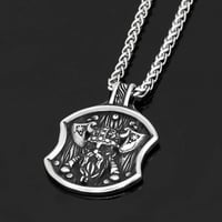 Image 9 of 👑The Armored Kingdom Shield Breaker Viking Warrior Necklace