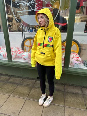 Image of Yr  ‘Aran Overhead Anorac’  in Yellow(Unisex) ****** Pre-Prder ******