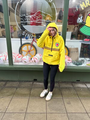 Image of Yr  ‘Aran Overhead Anorac’  in Yellow(Unisex) ****** Pre-Prder ******