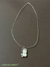 Image 2 of ⛄️Hand-sculpted natural pearl necklace