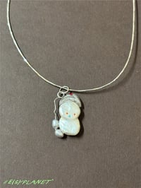 Image 1 of ⛄️Hand-sculpted natural pearl necklace