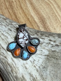 Image 3 of Wild Horse, Orange Spiny and Golden Hills Pendant