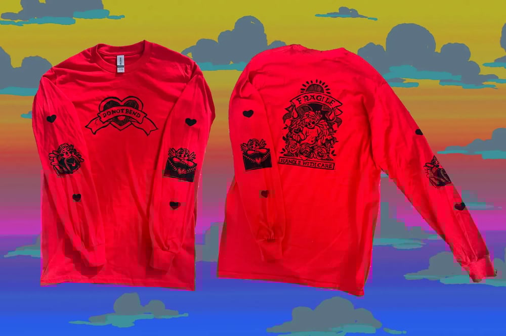 Image of MADE TO ORDER- Fragile Cherub Limited Edition Valentines Sweatshirt