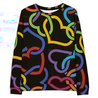 Image 2 of I Love Me Unisex Cotton Sweatshirt