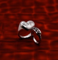 Image 4 of Amethyst Flower Ring 