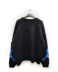 Image 2 of PULL OVERSIZE MOHAIR DIGI ERA BLACK 