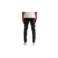 Image 5 of Embellish Black Rip & Repair Buckle Strap Jeans