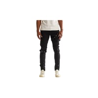 Image 2 of Embellish Black Rip & Repair Buckle Strap Jeans