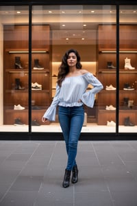 Image 1 of City  Off-Shoulder Top