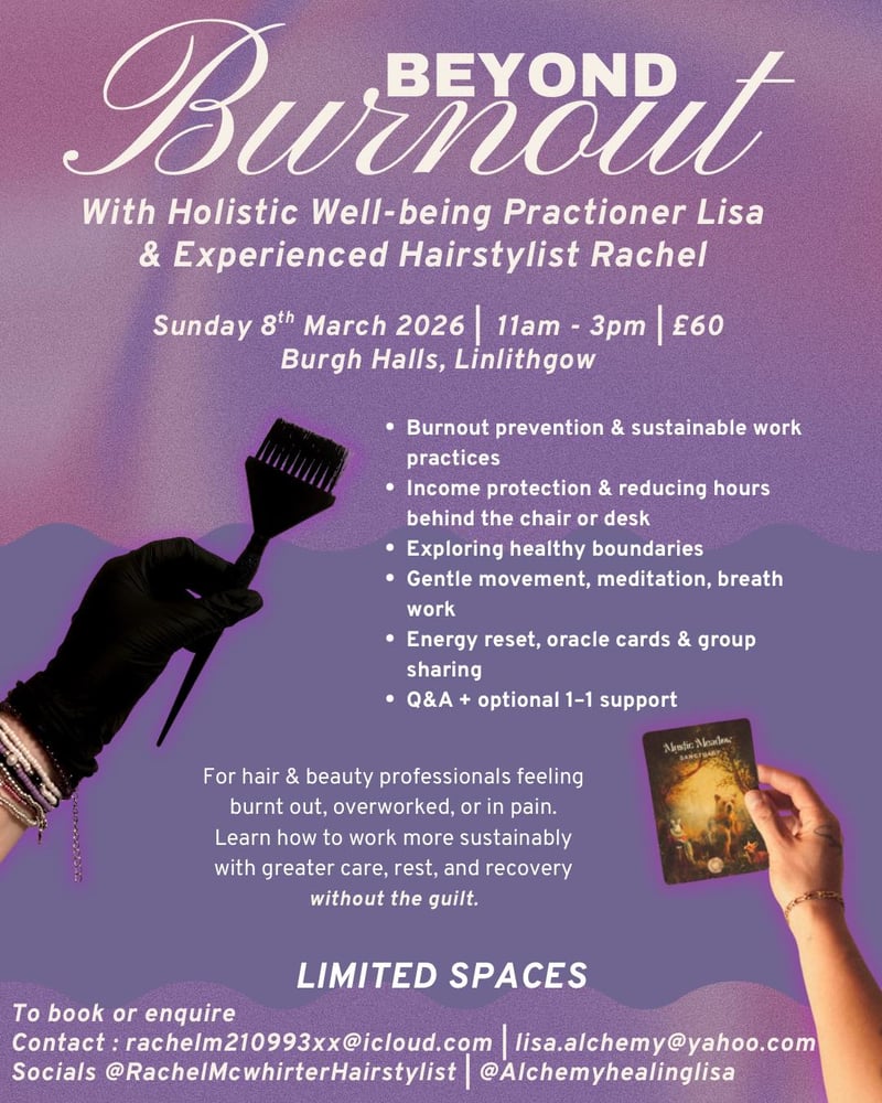 Image of Beyond Burnout Event. 8/3/26